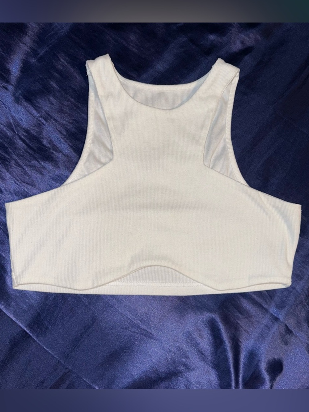 White Crop Top